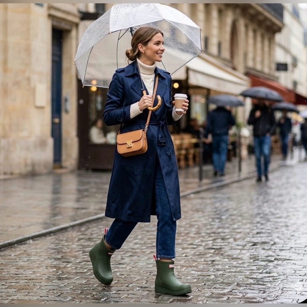 Hunter Women's Insulated Rain Booties size 11 US & 9UK  Gently Used